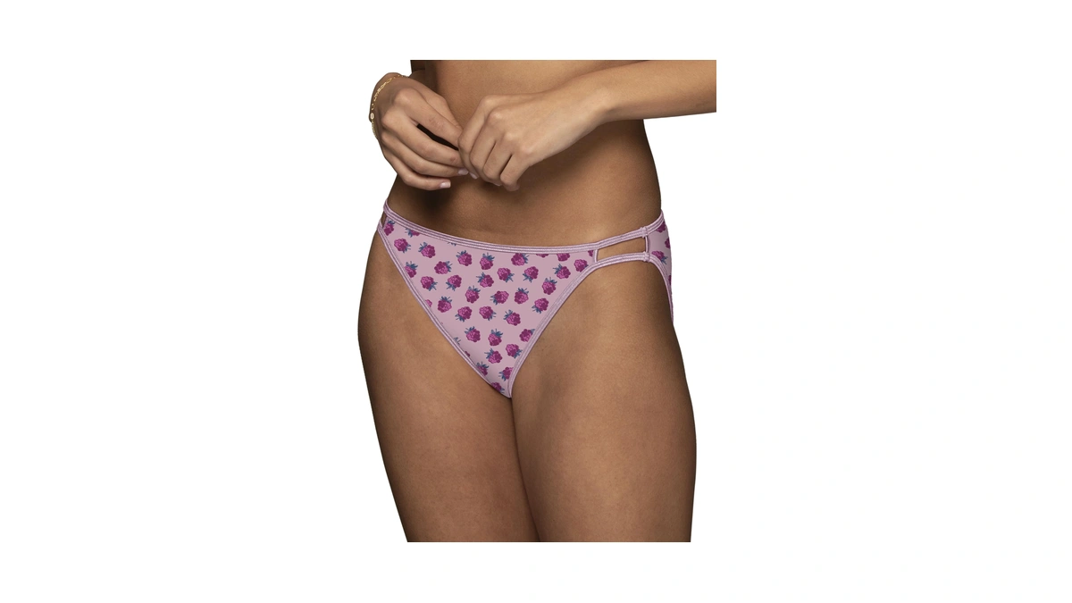 Vanity Fair Women's Illumination String Bikini Panties, Silky Stretch &
