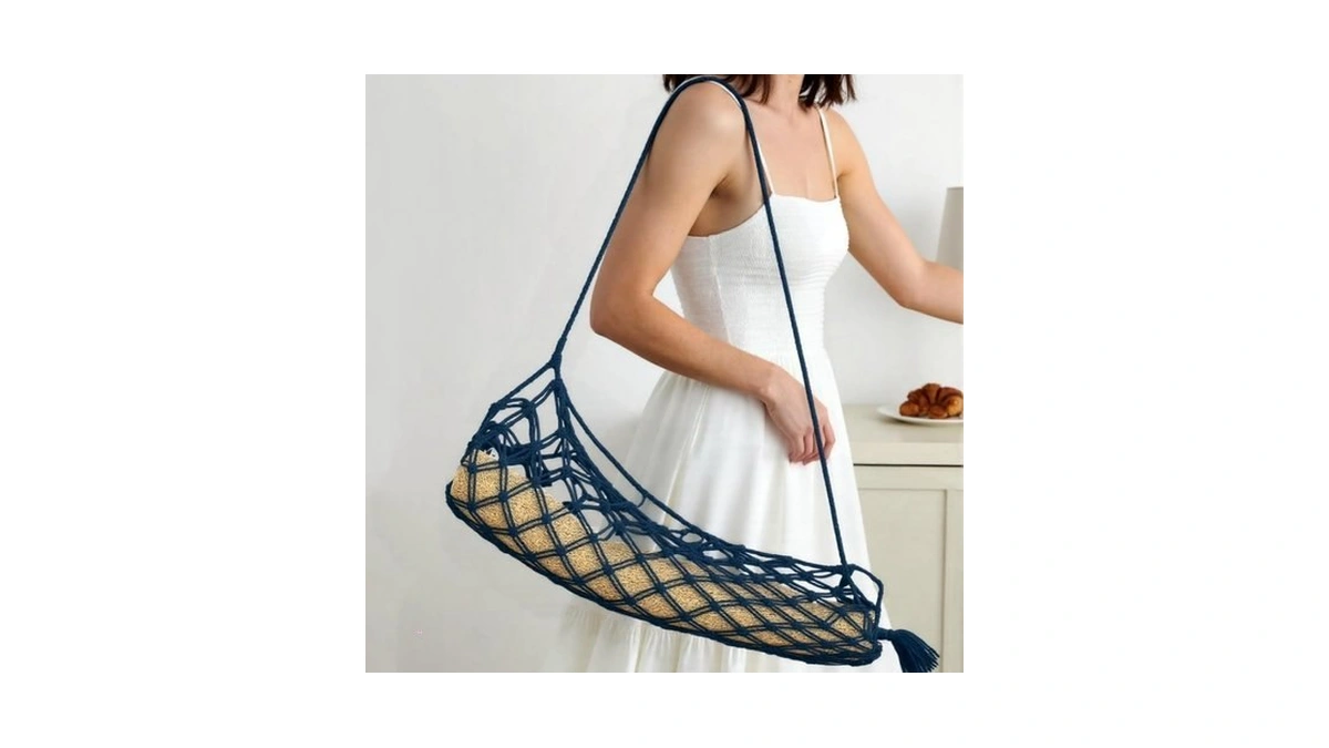 Laddawan Macrame Yoga Mat Carrier Bag, Suitable For Most Yoga