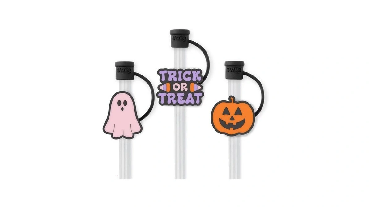 Swig Life Silicone Straw Toppers Set For Cups & Tumblers,