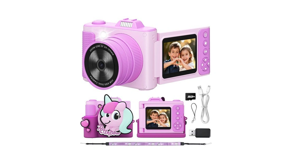 Kids Camera For Boys Girls Ages 3-10 Digital Camera Kids