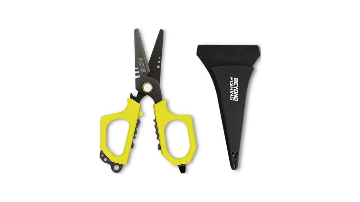 Beyond Fishing Pro Shears 6.5 In - Yellow