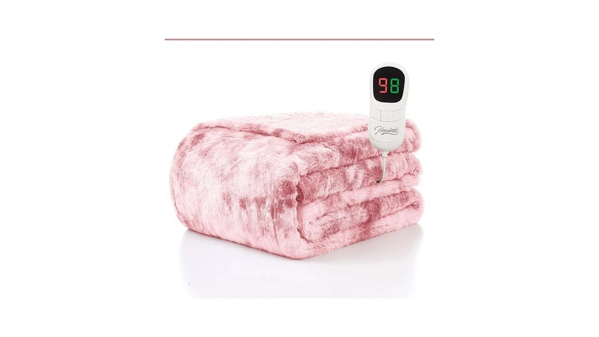 Homemate Electric Heated Blanket Full Size - 72"x84" Heating Blanket