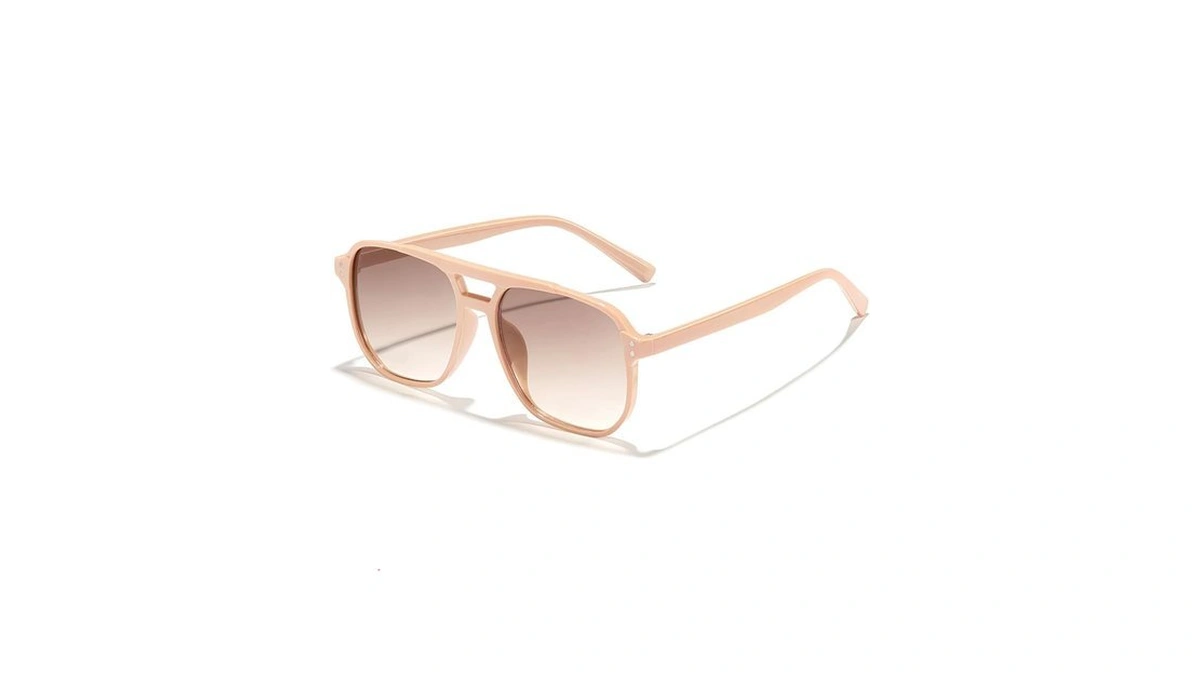 Trendy Designer Sunglasses Pink-lens Sunglasses
