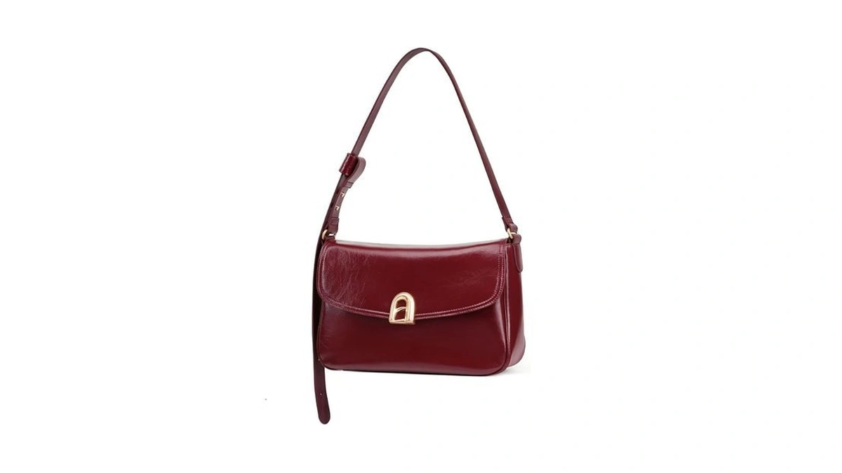 La Festin Leather Shoulder Purse For Women Black Trendy Crossbody