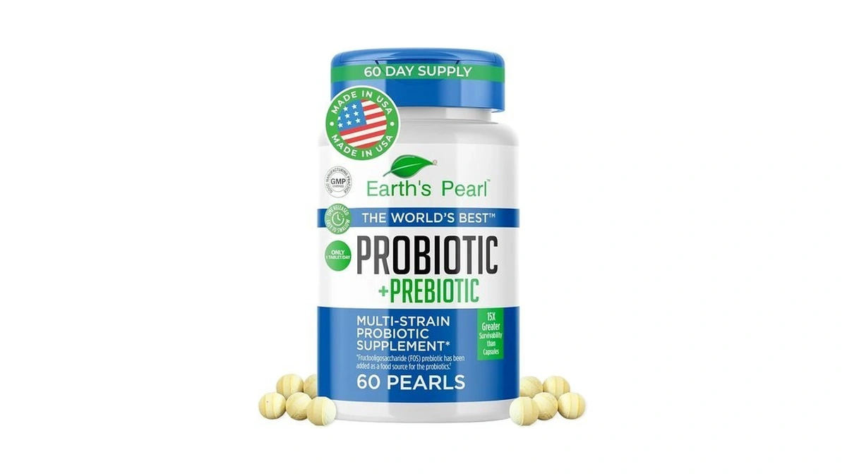 Probiotics For Women & Men - Probiotic & Prebiotics 60-day