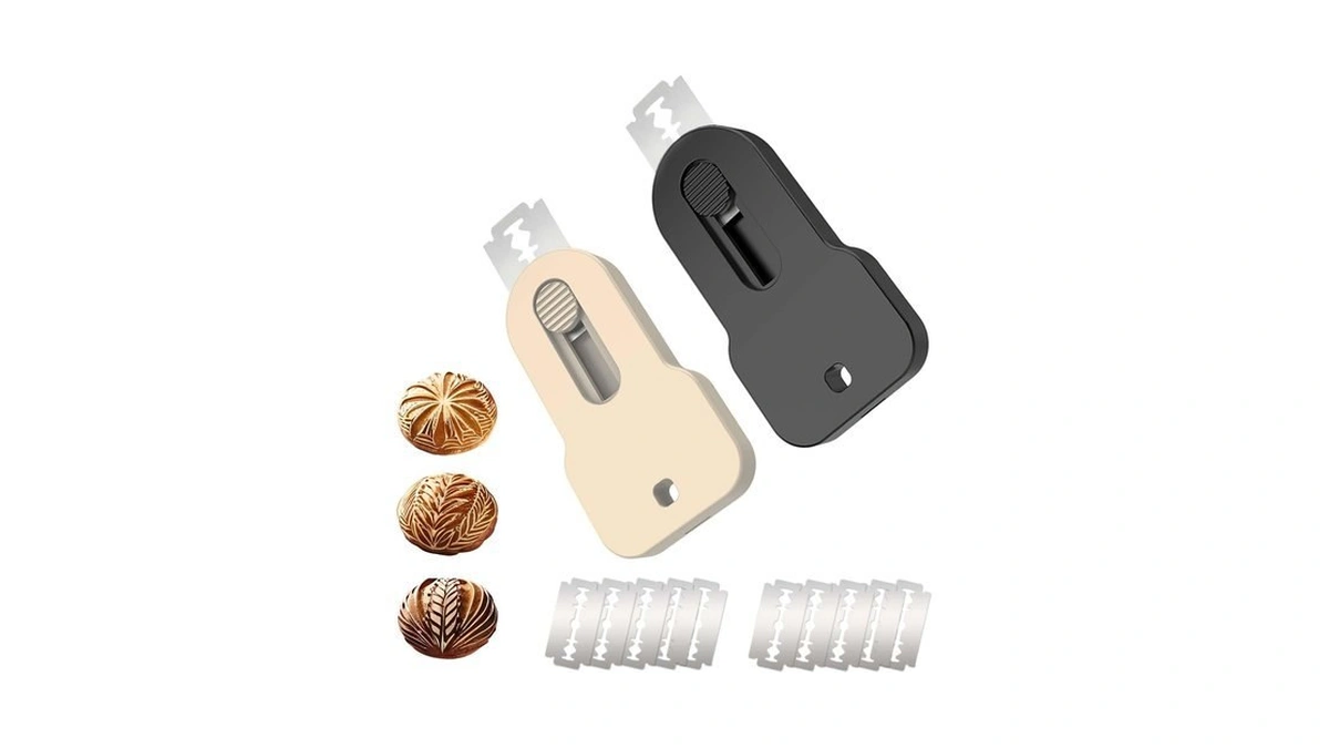 Bread Lame Scoring Tool Retractable Magnetic 2 Pack Sourdough Scorer