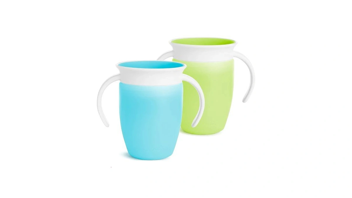 Munchkin® Miracle® 360 Trainer Sippy Cup With Handles, Spill Proof,