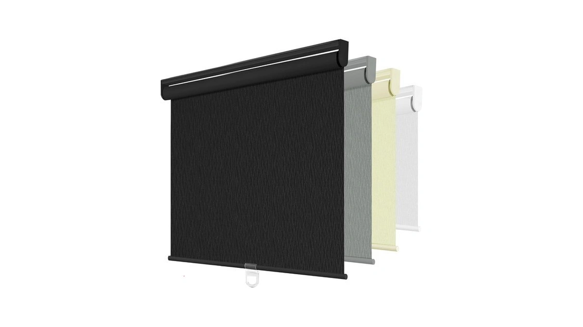 Chrisdowa Blackout Roller Shades For Window, Cordless Pull Down Blinds