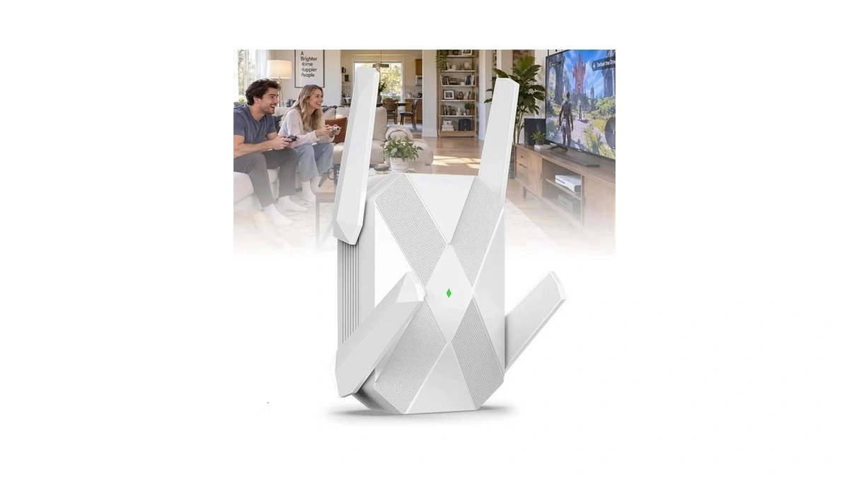 Wifi Extender, Ax3000 Wifi Extender Signal Booster For Home,office,game