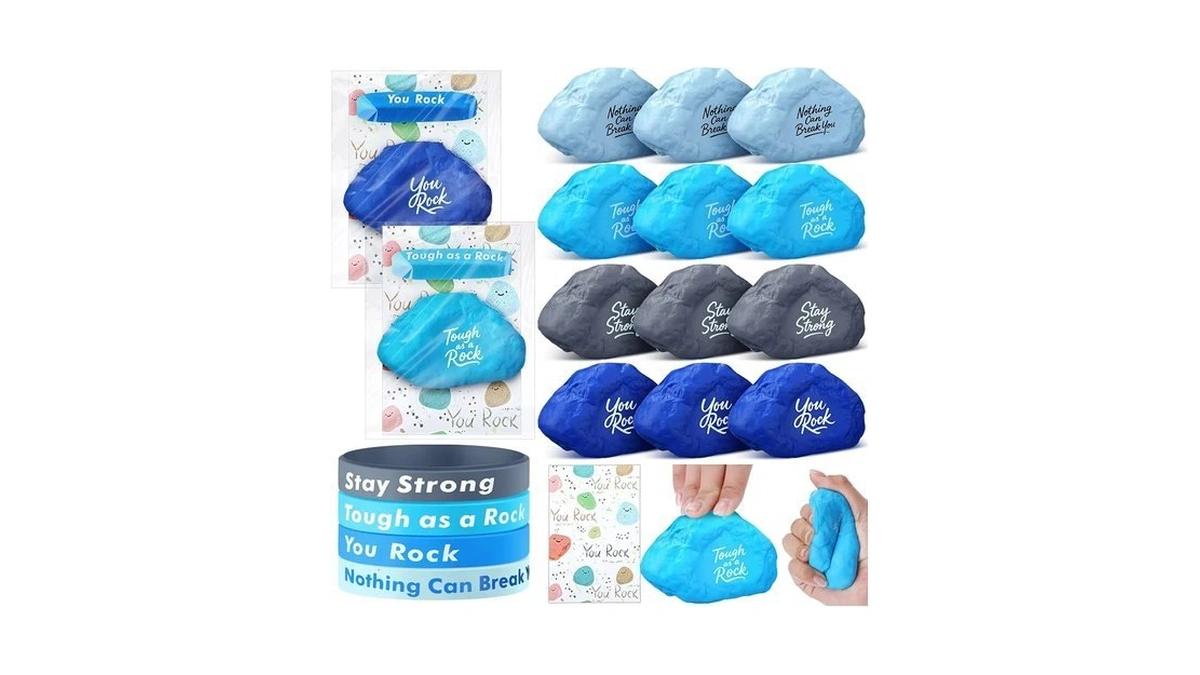 Jolliludo 48 Pcs You Rock Gift Bulk For Coworker Employee,