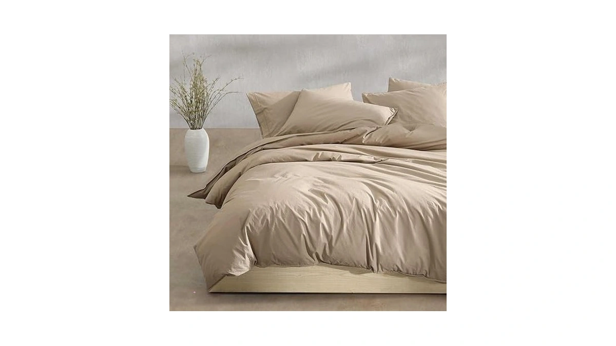 Calvin Klein - Queen Duvet Cover Set, 100% Crisp &