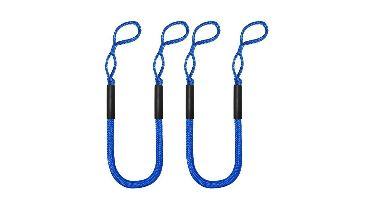 Bungee Dock Lines, 4 Feet Bungee Shock Cords Bungee Docking