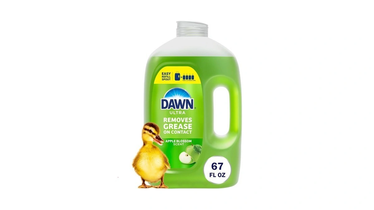Dawn Ultra Dish Soap Refill Jug, Large Size Liquid Dishwashing
