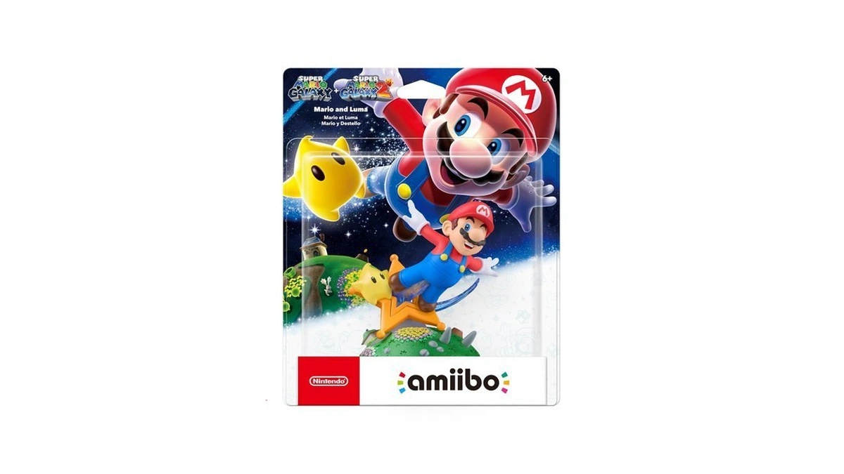 Amiibo- Mario And Luma - Super Mario Galaxy + Super