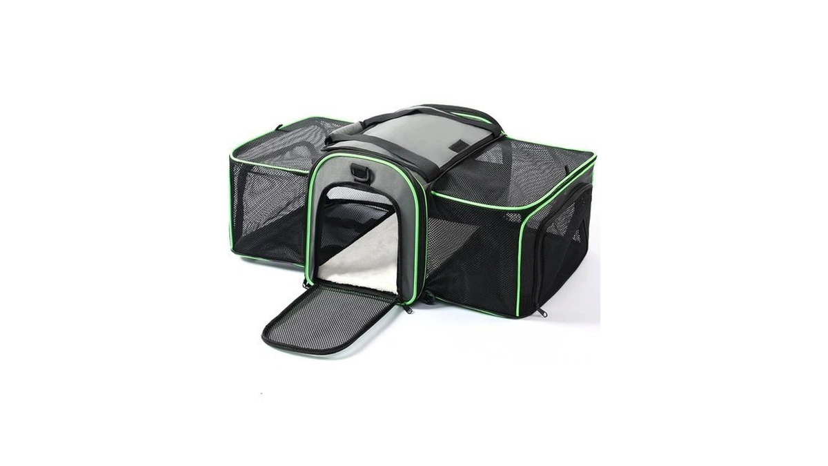 Gardner Pet Expandable Cat Carrier For Cats Up To 15