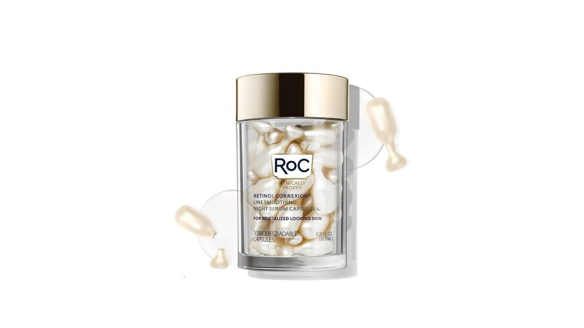 Roc Retinol Correxion Anti-aging Wrinkle Night Serum Capsules, 30 Count
