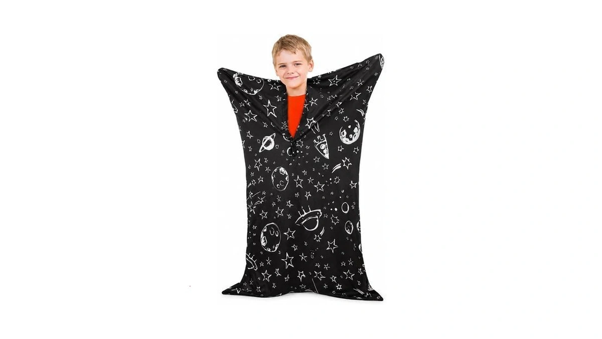 Sensory Body Sock For Kids, Stretchy Compression Body Wrap, Large