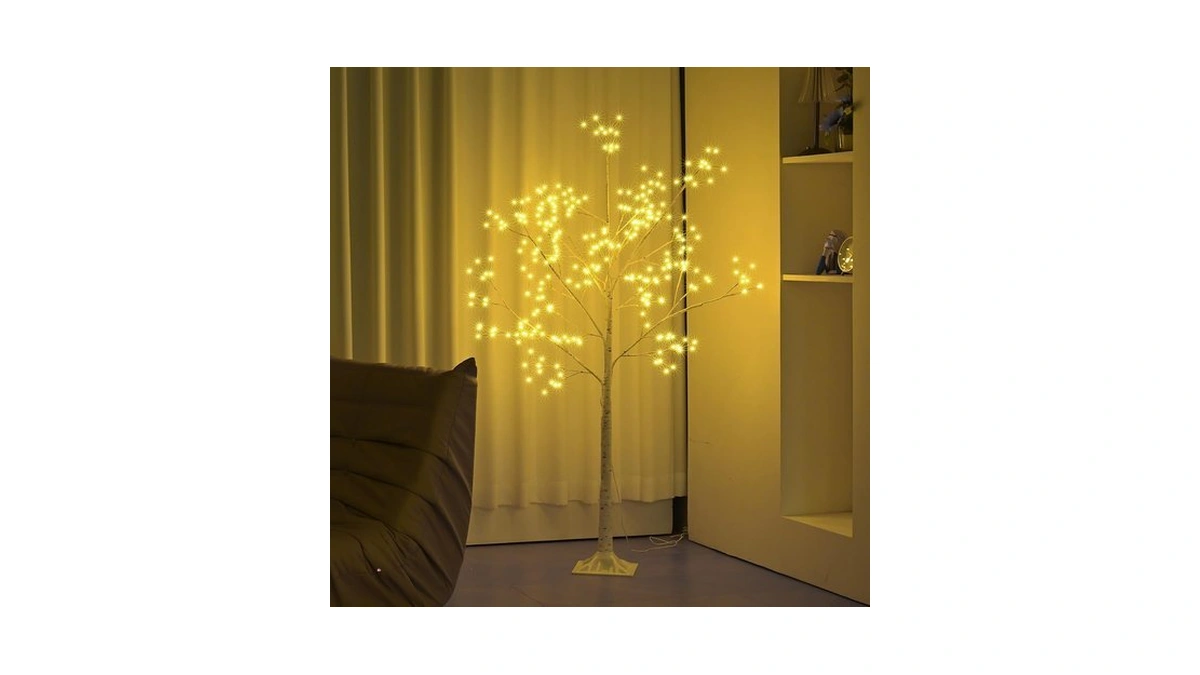 Pxbniuya 288 Led Birch Tree Light Remote Control,diy Artificial Tree