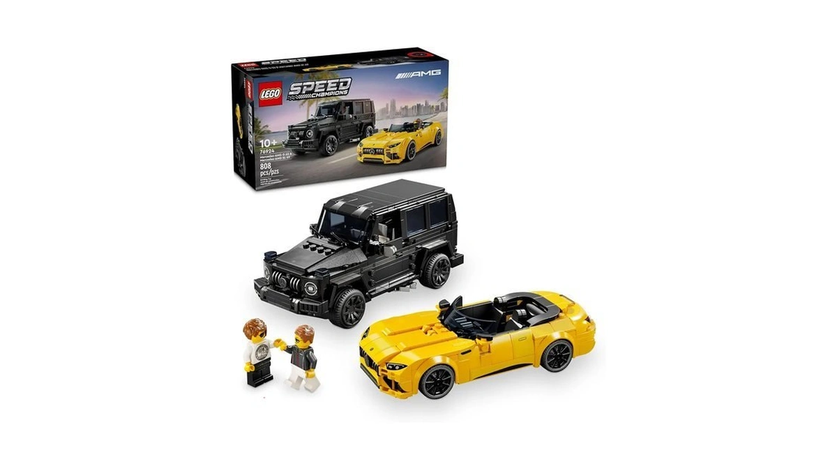 Lego Speed Champions Mercedes-amg G 63 & Sl 63 Building