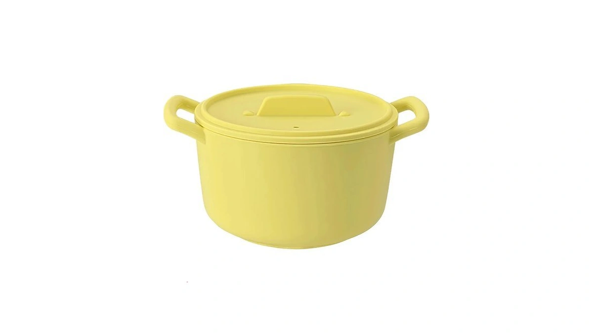 19oz Mini Silicone Steamer Microwave Bowl, Dishwasher Safe, No Stain