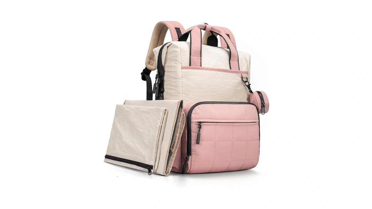 Vonal Diaper Bag Backpack, Lightweight Baby Diaper Bags, Travel Large