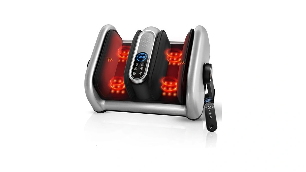 Jzbrain Pro Electric Shiatsu Foot Massager With Heat, Size 12.5