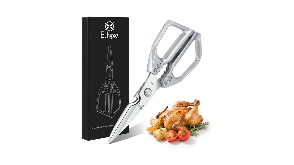 Ethyxe Kitchen Scissors All Purpose - Heavy Duty Poultry Shears