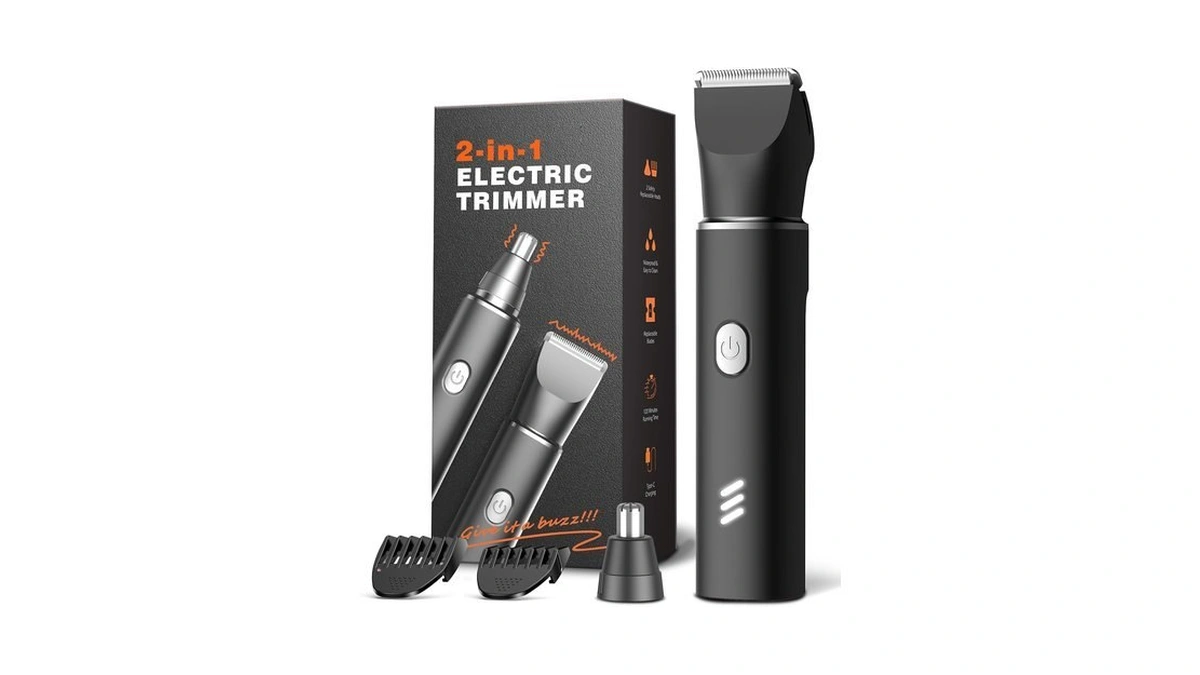 Manscape Body Hair Trimmer For Men, Waterproof Groin Trimmer, Electric