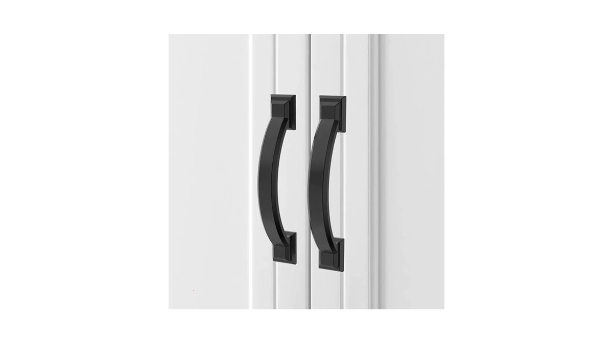 Asidrama 10 Pack 3 Inch(76mm) Matte Black Kitchen Cabinet Handles,