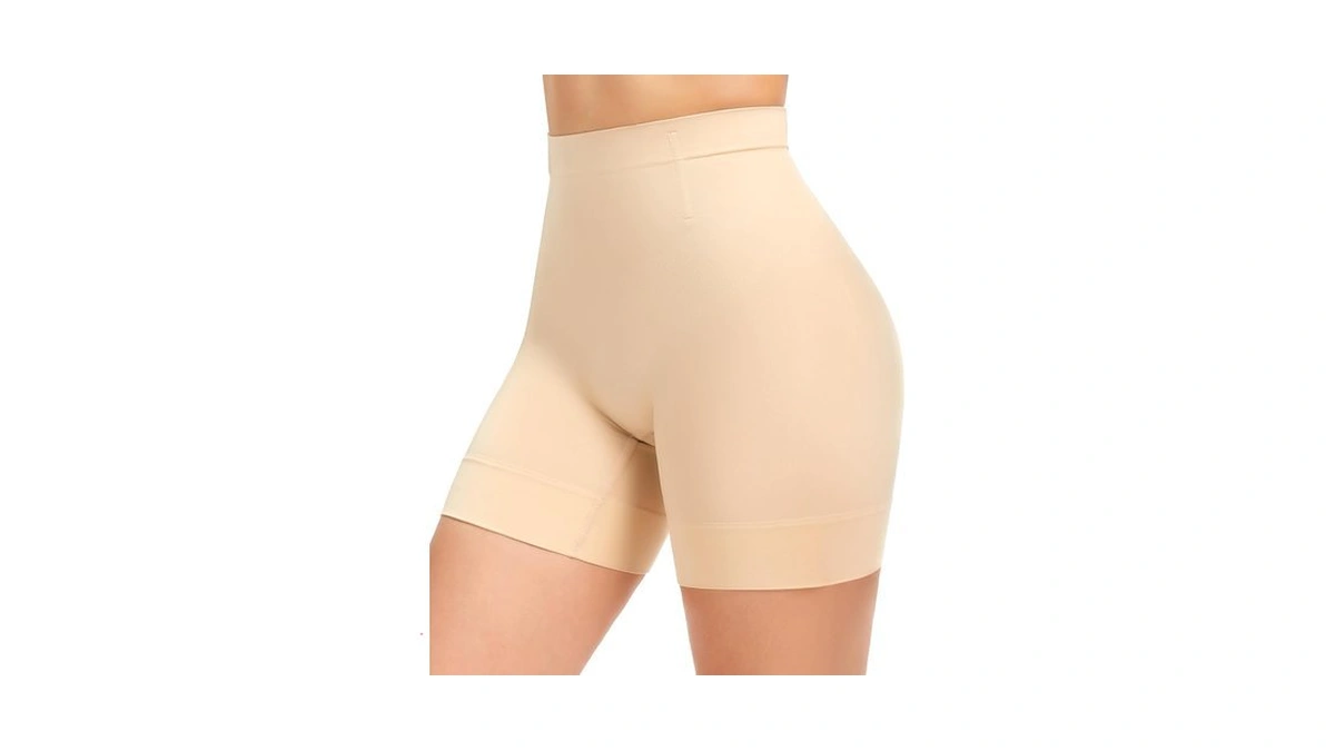 Yadifen Womens Shapewear Shorts, Tummy Control Mid Waisted Body Shaper