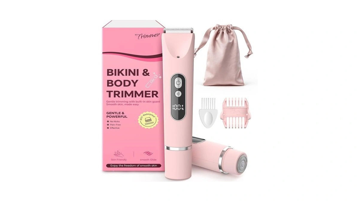 Coolhair Bikini Trimmer For Women,smooth Electric Razor For Sensitive Skin,