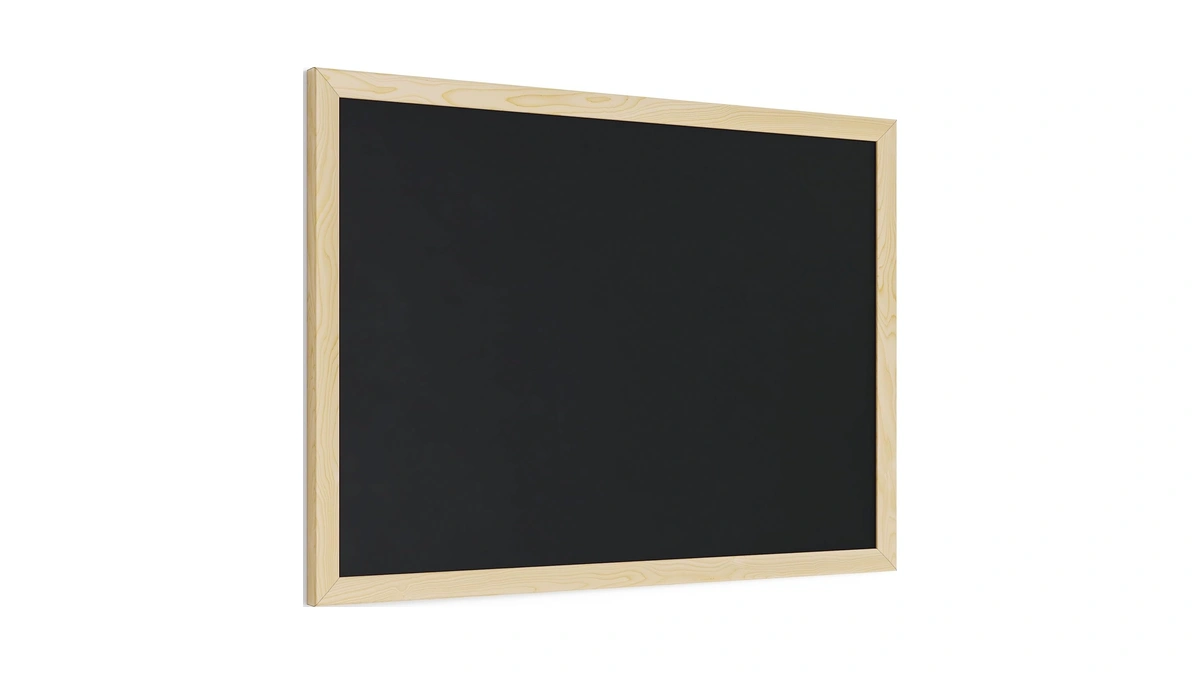 U Brands Chalkboard For Wall, 18 X 24 In, Black