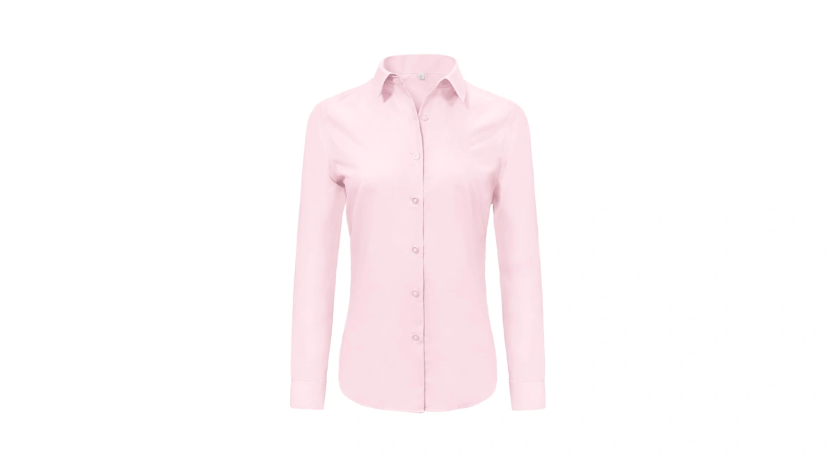 Ruisin Women's Dress Shirt Long Sleeve 3/4 Button Down Tunic