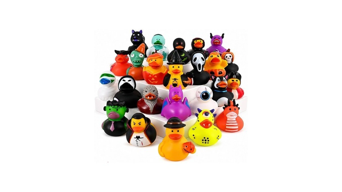 Onkull 24 Pcs Halloween Rubber Ducks, Halloween Ducks For Halloween