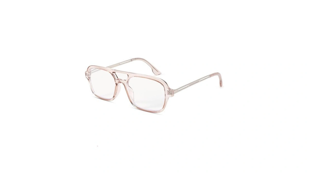 Feisedy Retro Square Blue Light Blocking Reading Glasses For Women