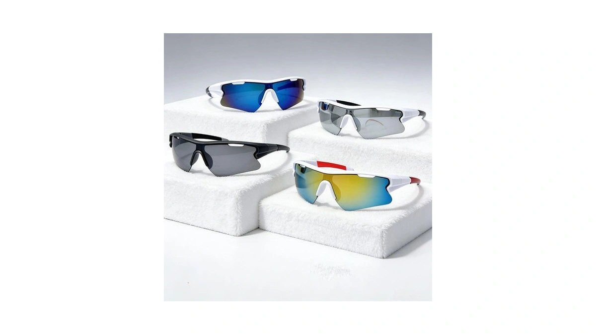 Hplrzxi 4 Pairs Of Sports Sunglasses Cycling Sunglasses For Men