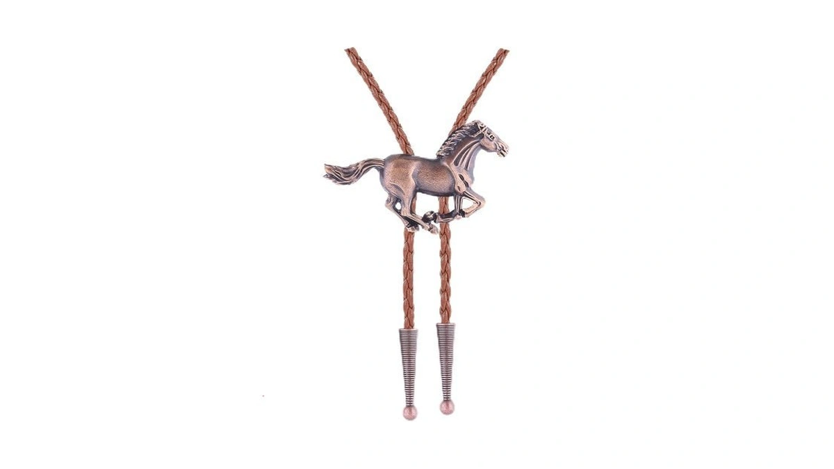 Huabola Calyn Brown Bolo Tie For Men Native American Bolo