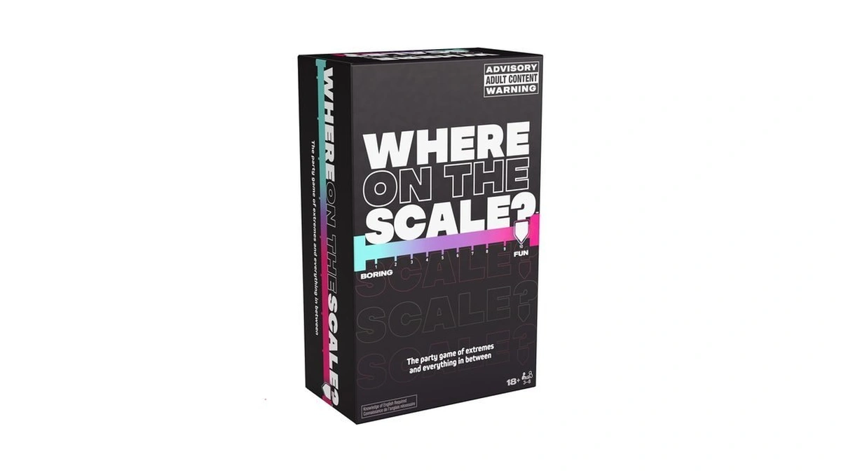 Spin Master Games Where On The Scale? A Party Game