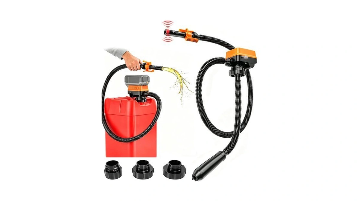 Cordless Fuel Transfer Pump, 3.2 Gpm Auto-shut Off, Compatible With