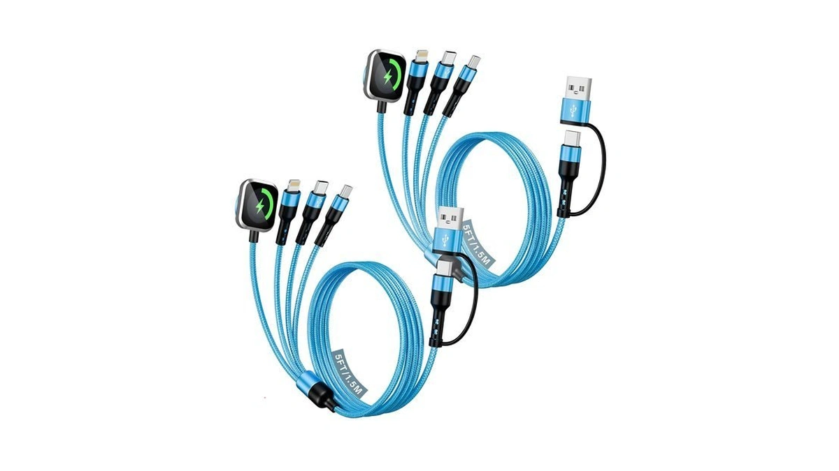 Dual Usb C Multi Charging Cable With Iwatch Charger Cruise