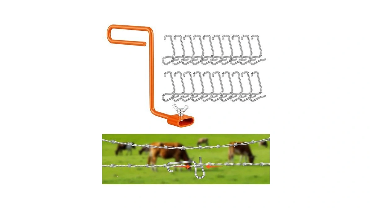 Fence Wire Tightener Farm Repair Tools Kit Quick Easy Tighten