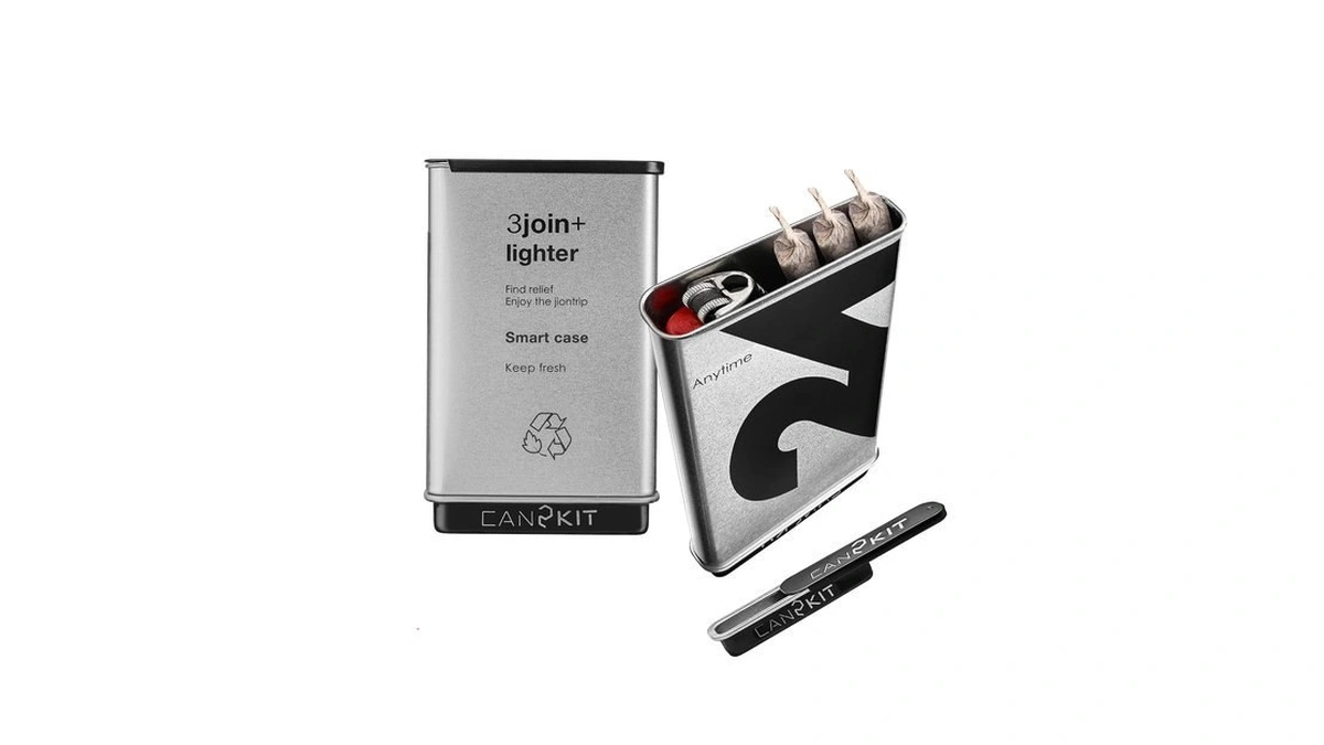 2 Pack Pre-roll Cone Holder Case|premium Metal Cigarette Case