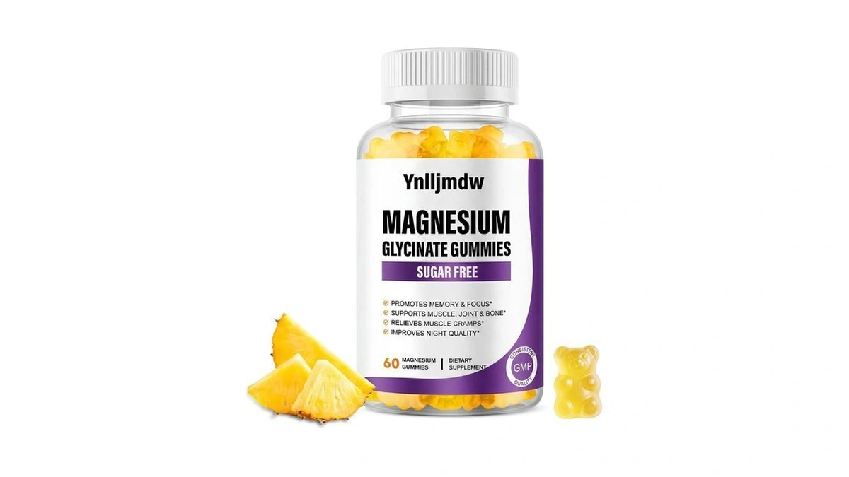 Magnesium Glycinate Gummies 500mg,magnesium High-absorption