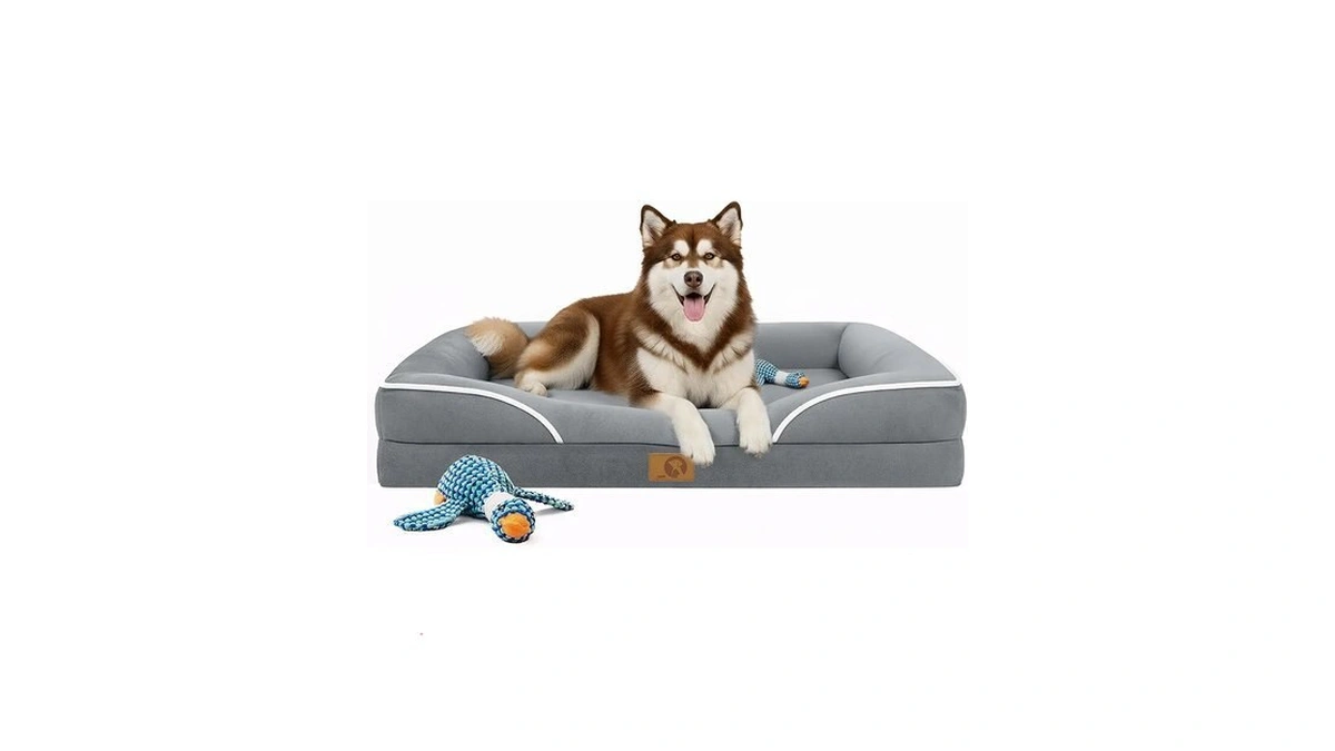 Homemate Dog Bed Extra Large Size Dog: 48"x35" Orthopedic Pet