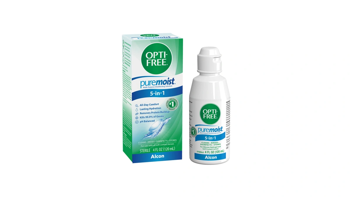 Opti-free Puremoist Multi-purpose Contact Lens Solution (4 Oz, Pack Of