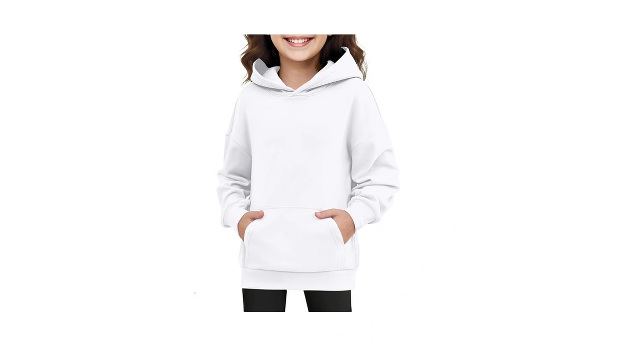 Girls Hoodies Kids Cute Hooded Sweatshirts Pullover Long Sleeve Tops