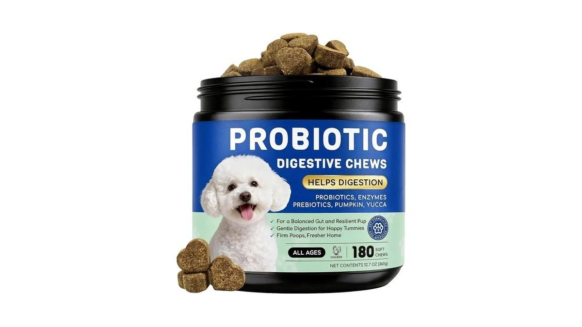 Furry Armor Probiotics For Dogs, 10b Cfu, Digestive Health, 180