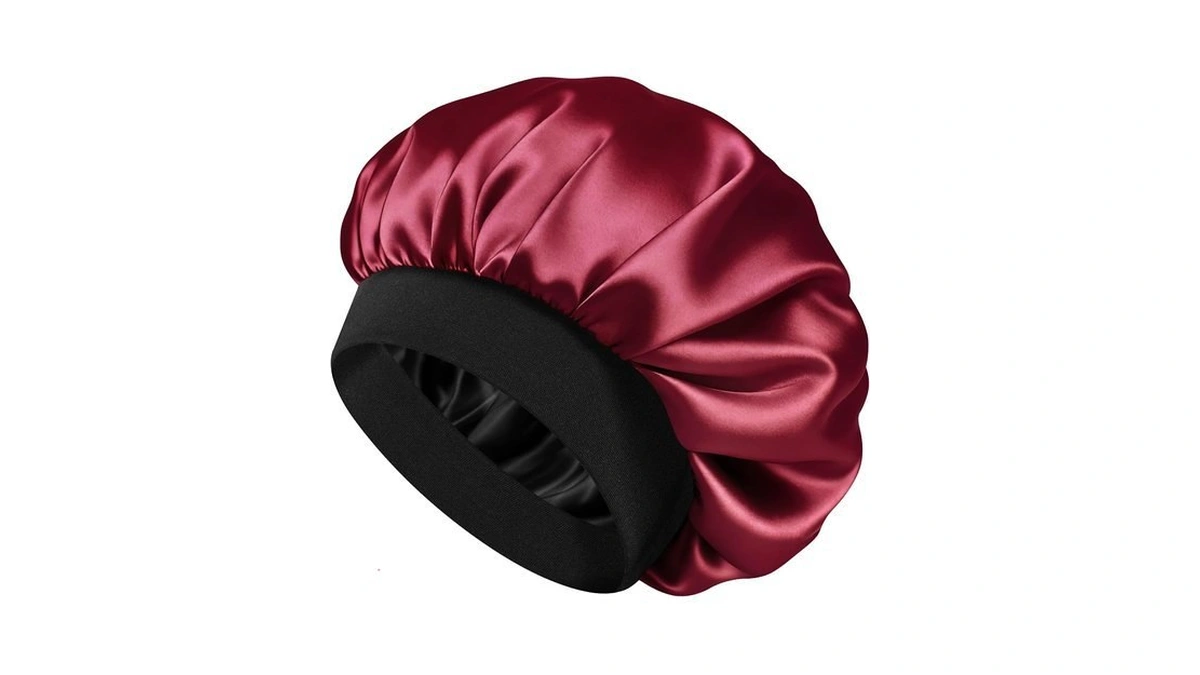 Leuceiy Satin Silk Bonnet For Men & Women, Double Layer