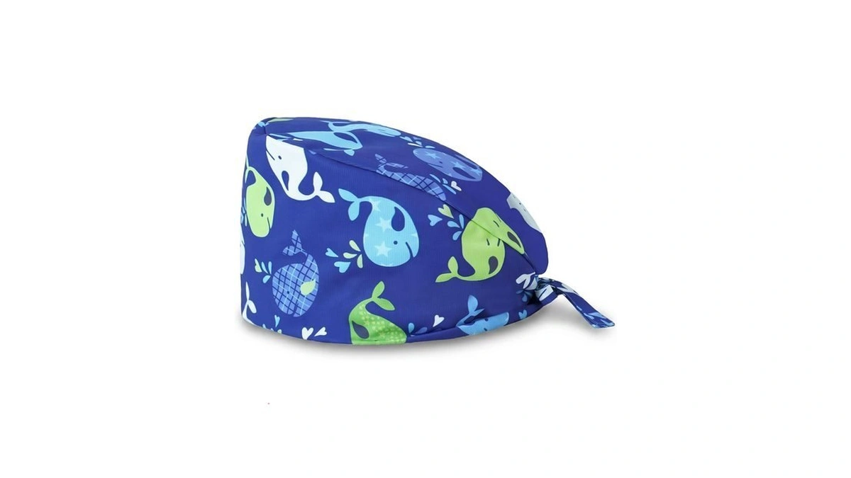 Angel Guard Men And Women Scrub Cap With Adjustable Elastic