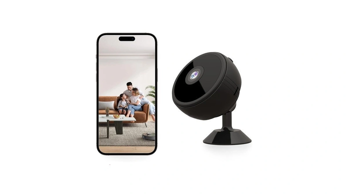 Small Indoor Camera,1080p Night Vision Room Camera,cámaras De Vigilancia